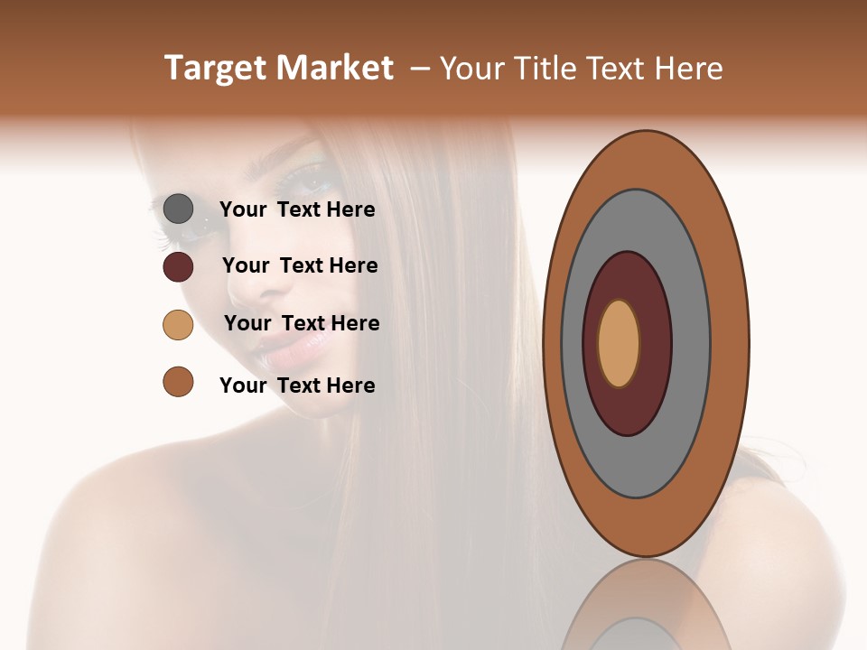 Smooth Hairdo Straight PowerPoint Template