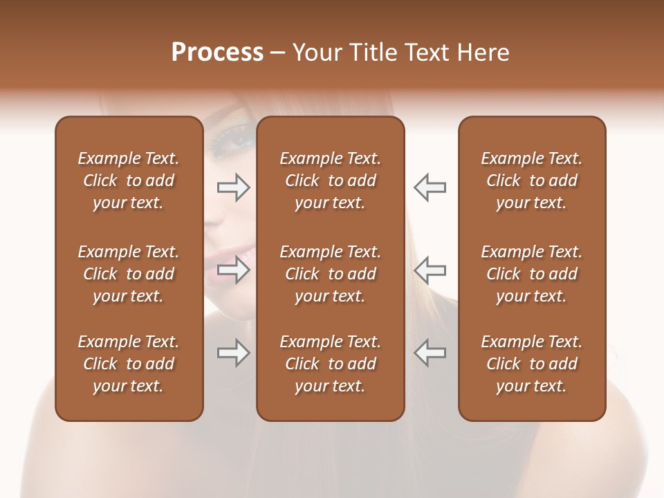 Smooth Hairdo Straight PowerPoint Template