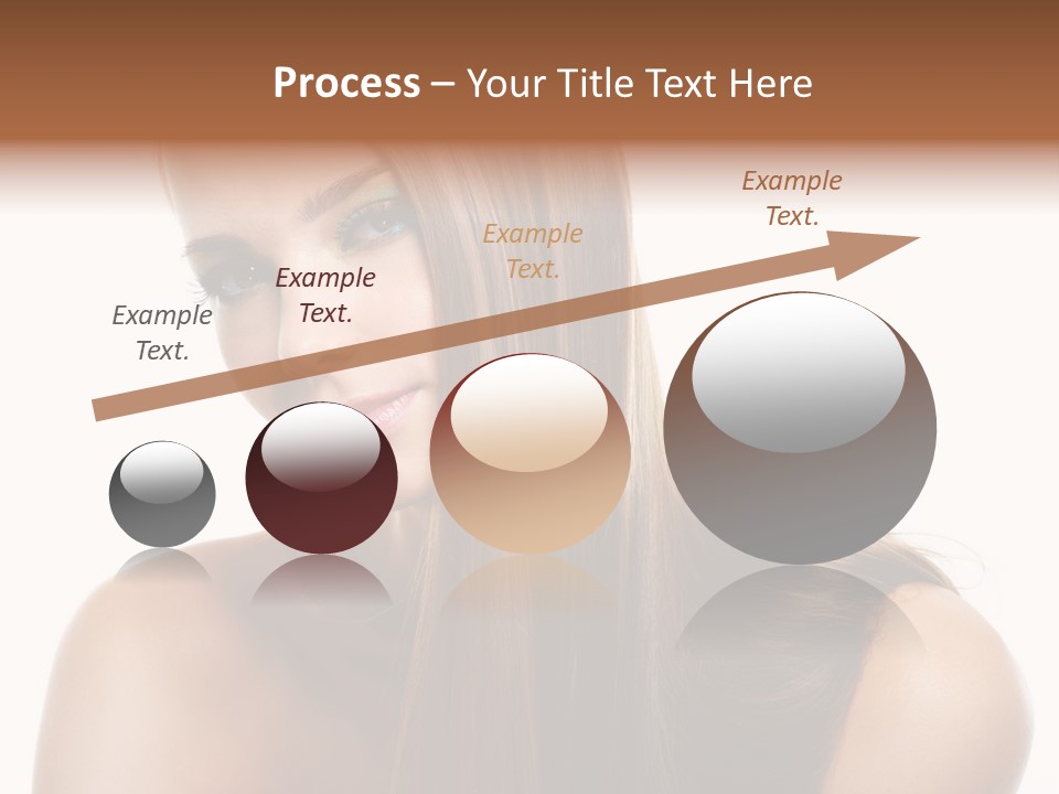 Smooth Hairdo Straight PowerPoint Template