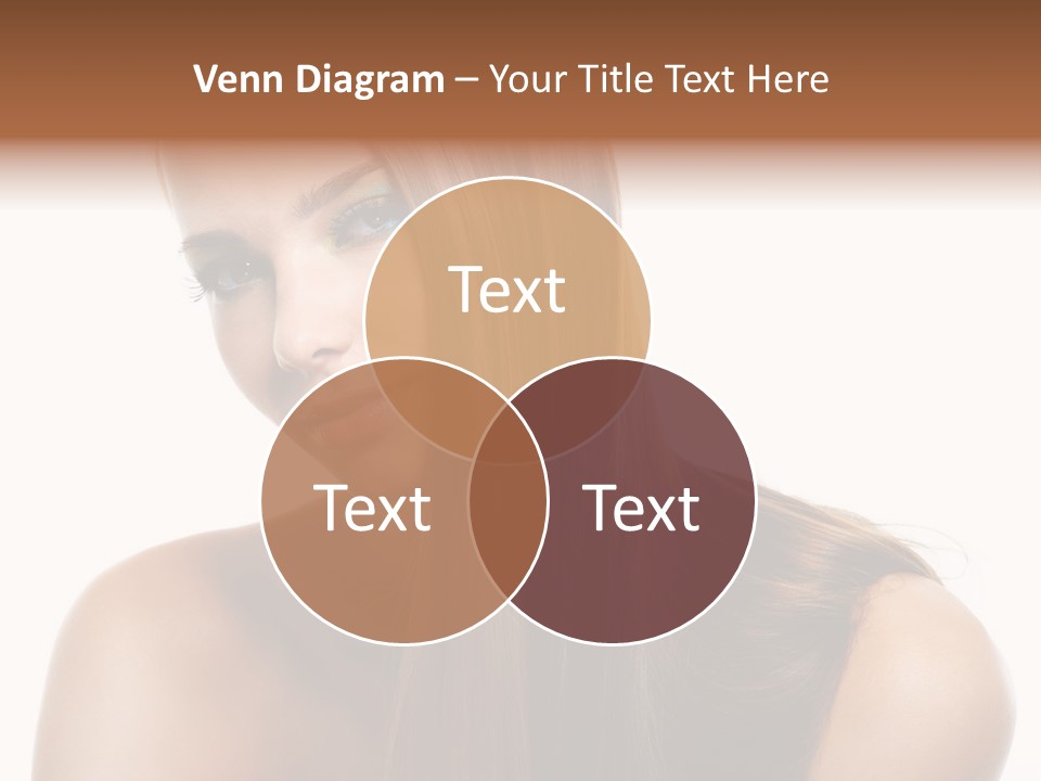 Smooth Hairdo Straight PowerPoint Template