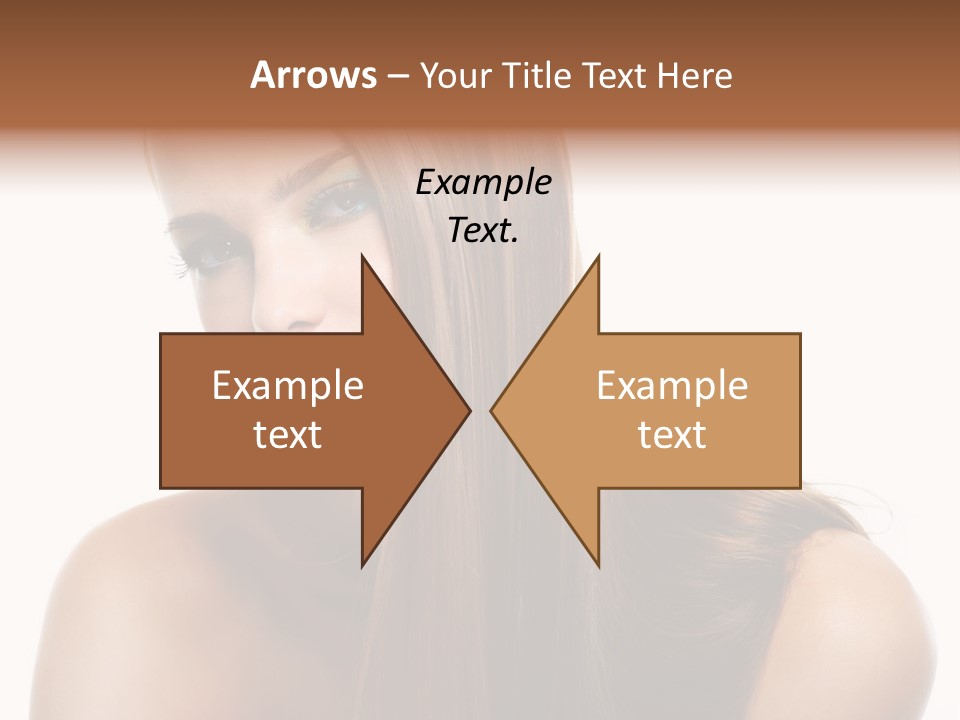 Smooth Hairdo Straight PowerPoint Template