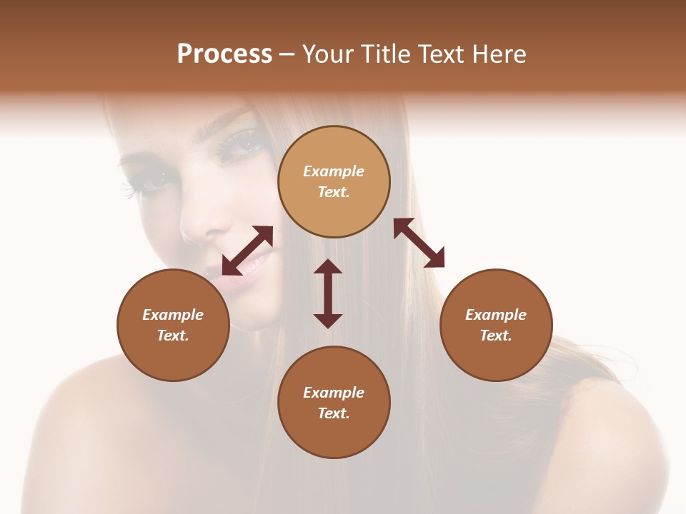 Smooth Hairdo Straight PowerPoint Template