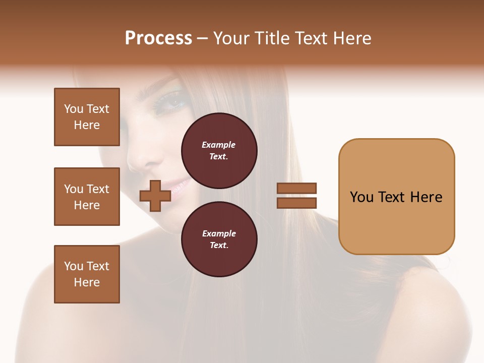 Smooth Hairdo Straight PowerPoint Template