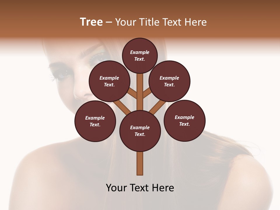 Smooth Hairdo Straight PowerPoint Template