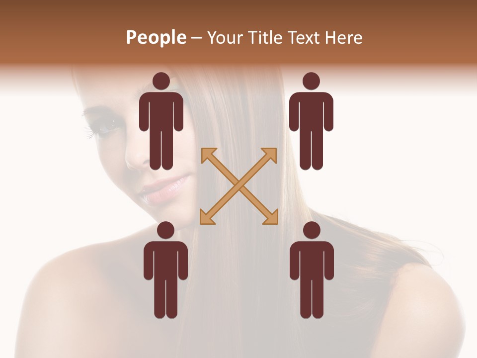 Smooth Hairdo Straight PowerPoint Template