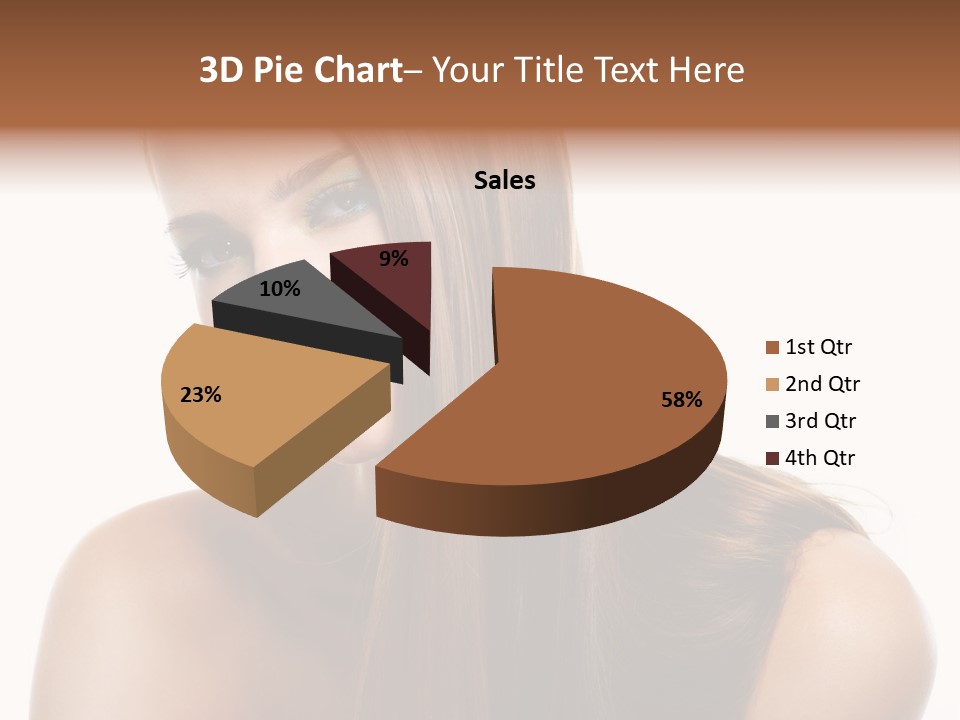 Smooth Hairdo Straight PowerPoint Template