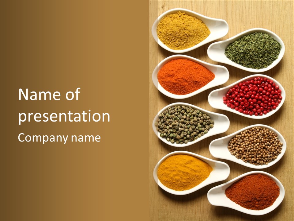 Pepper Diverse Colourful PowerPoint Template