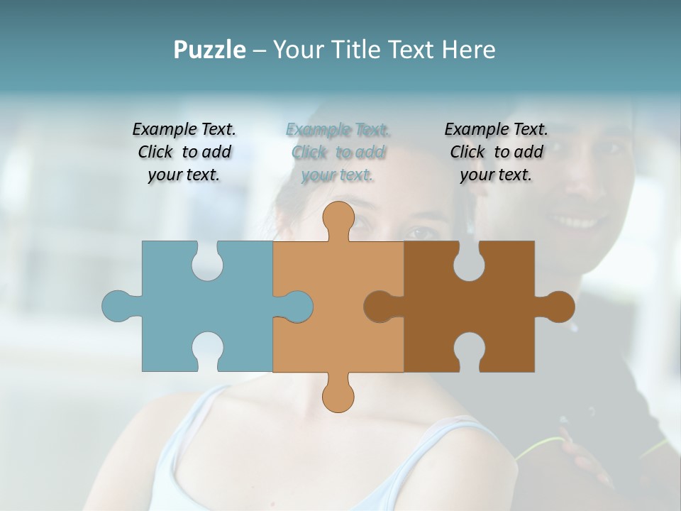 People Guy Smiley PowerPoint Template