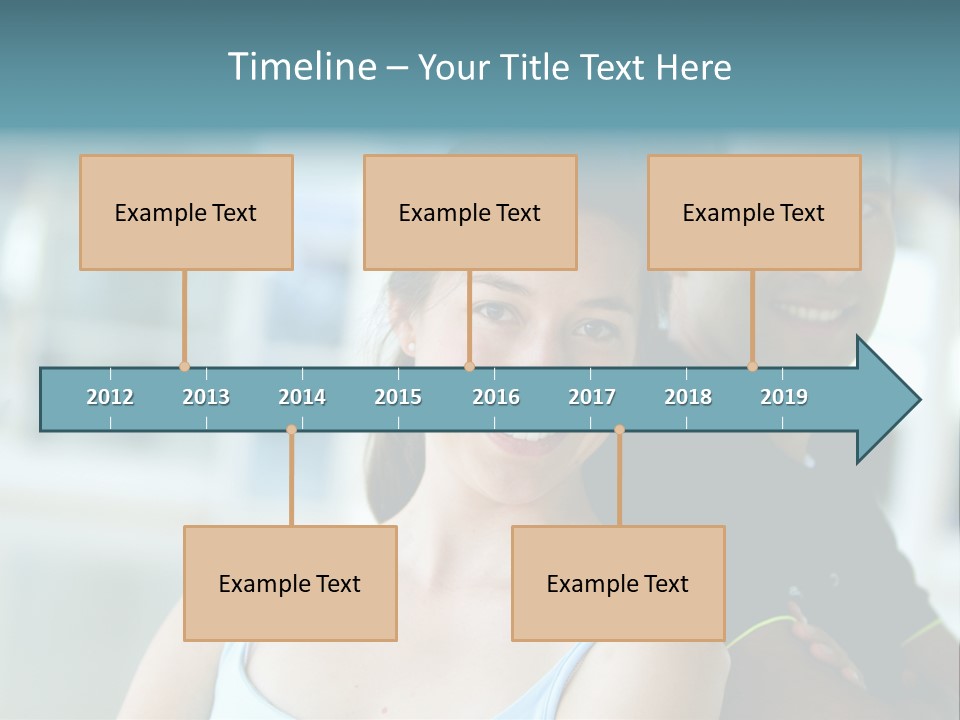 People Guy Smiley PowerPoint Template