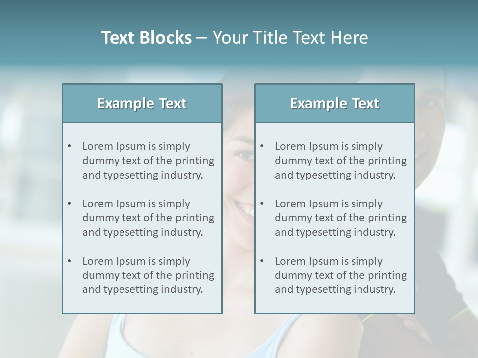 People Guy Smiley PowerPoint Template