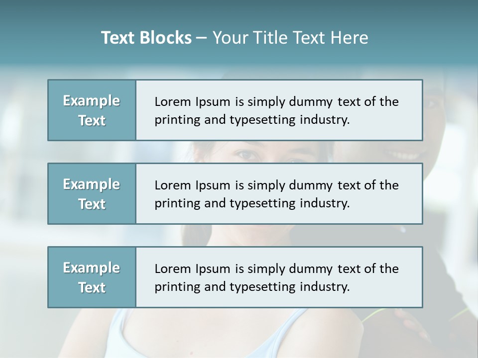 People Guy Smiley PowerPoint Template