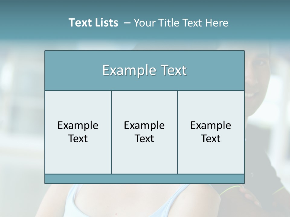 People Guy Smiley PowerPoint Template