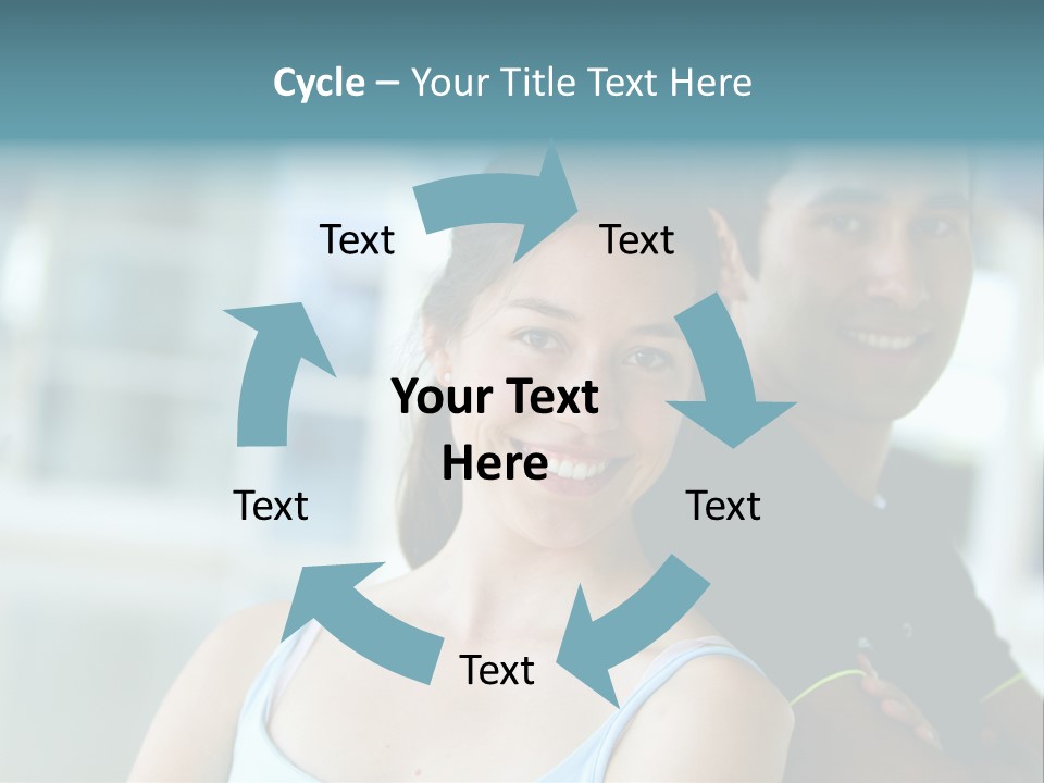 People Guy Smiley PowerPoint Template