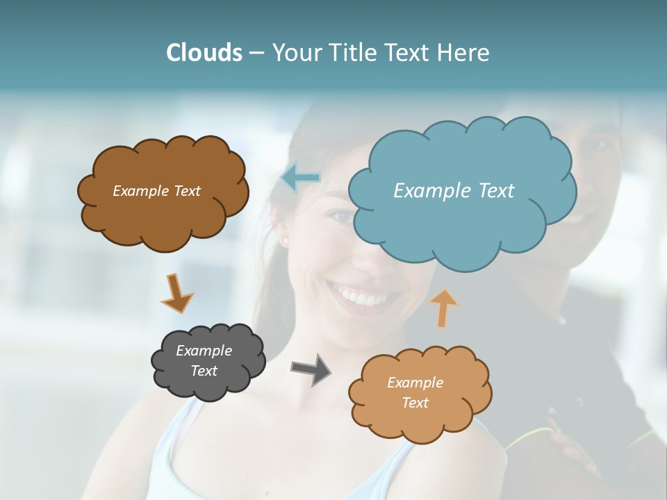 People Guy Smiley PowerPoint Template