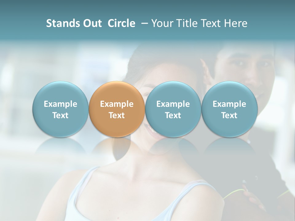 People Guy Smiley PowerPoint Template