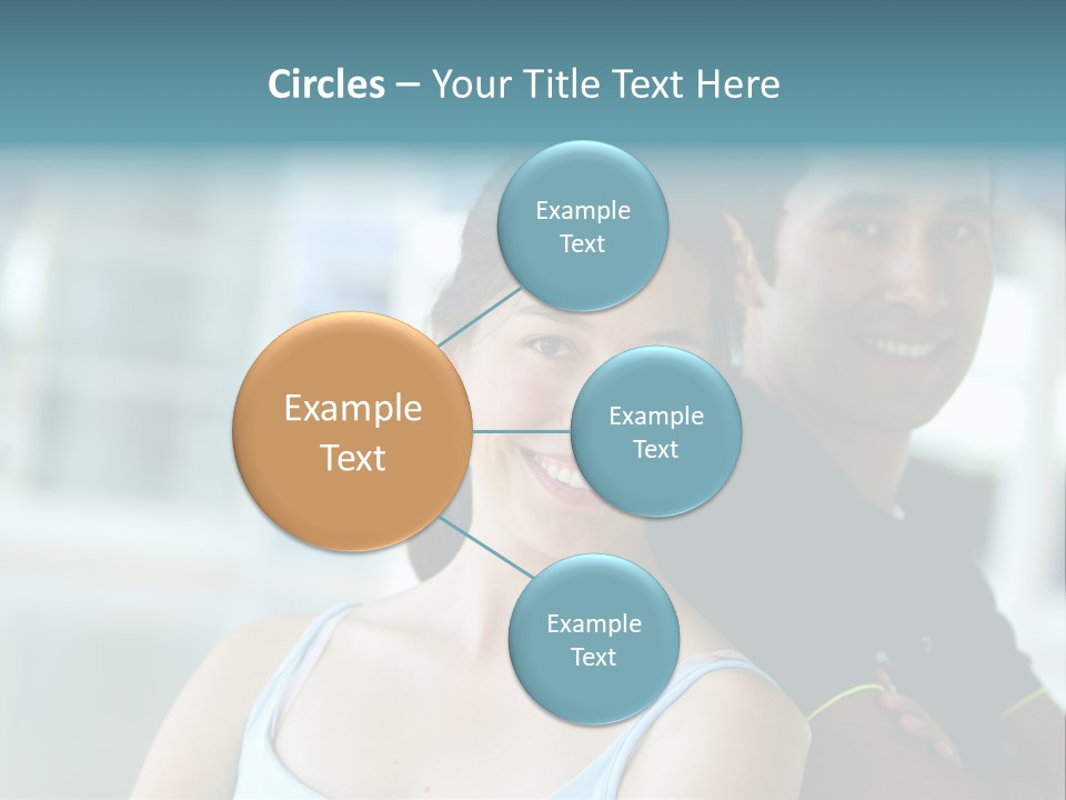 People Guy Smiley PowerPoint Template