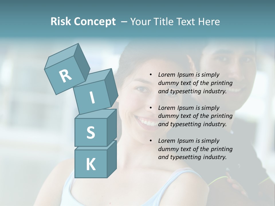 People Guy Smiley PowerPoint Template