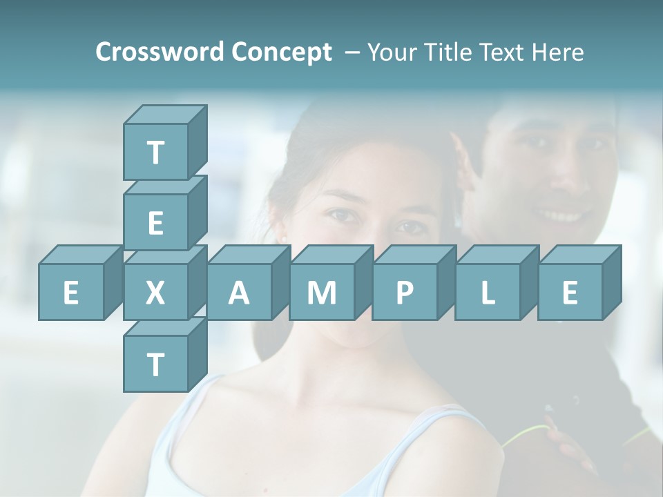 People Guy Smiley PowerPoint Template