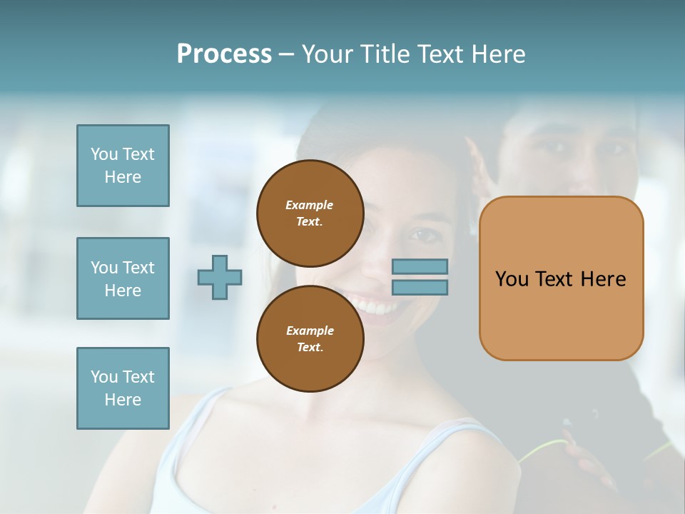 People Guy Smiley PowerPoint Template