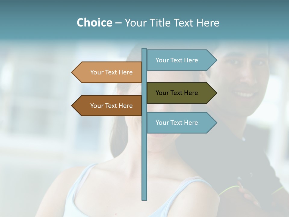 People Guy Smiley PowerPoint Template