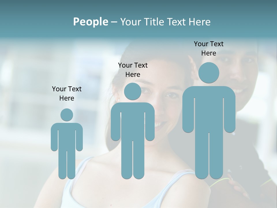 People Guy Smiley PowerPoint Template