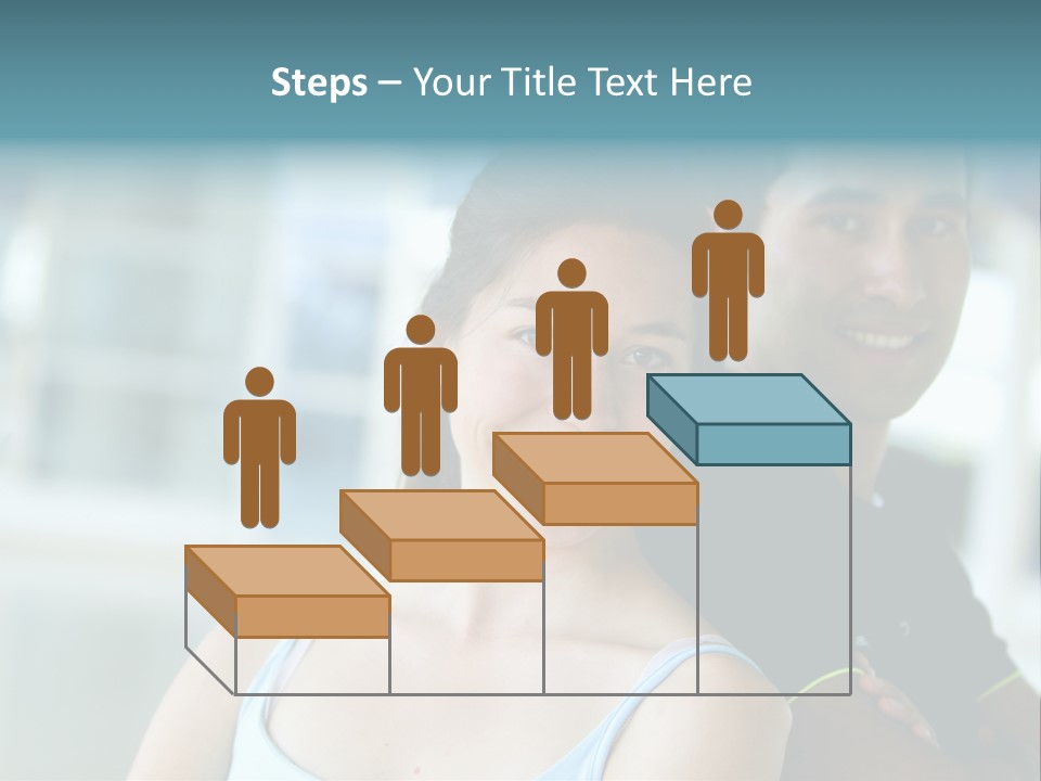 People Guy Smiley PowerPoint Template