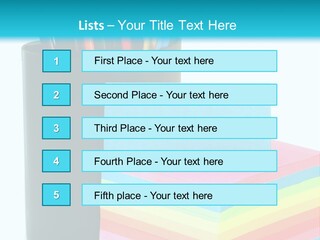 Color Isolated Picture PowerPoint Template