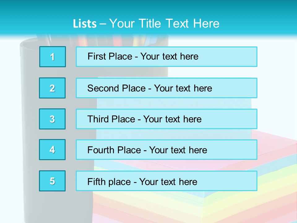 Color Isolated Picture PowerPoint Template
