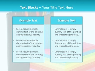Color Isolated Picture PowerPoint Template