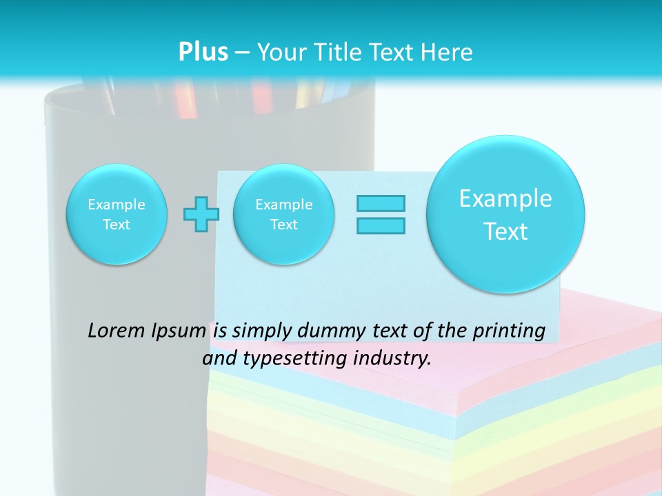 Color Isolated Picture PowerPoint Template
