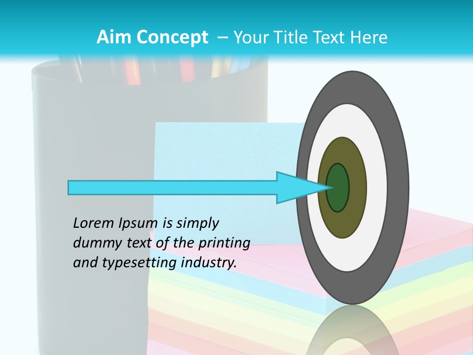 Color Isolated Picture PowerPoint Template