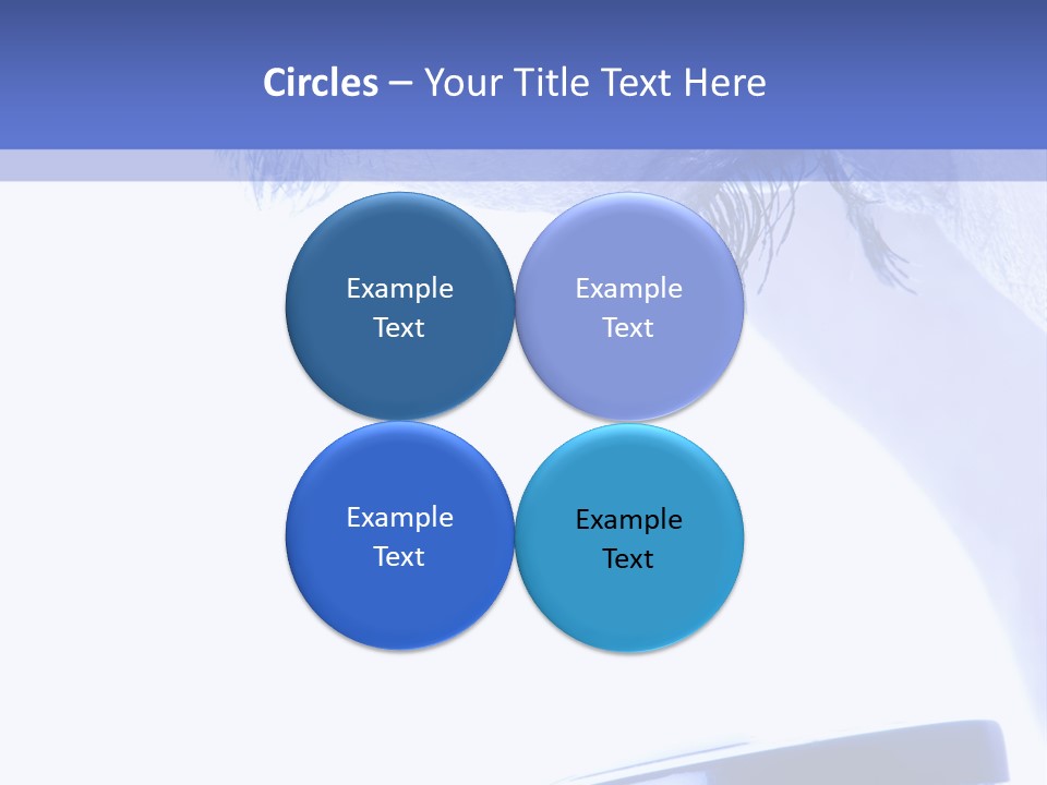 Preschooler Microscope Child PowerPoint Template