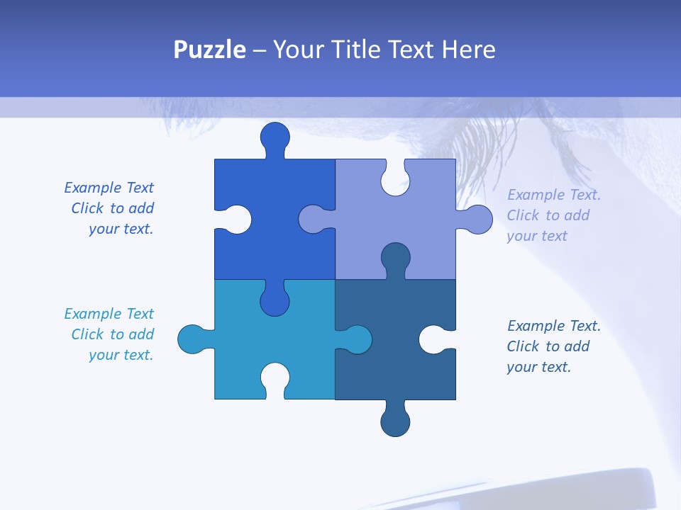 Preschooler Microscope Child PowerPoint Template