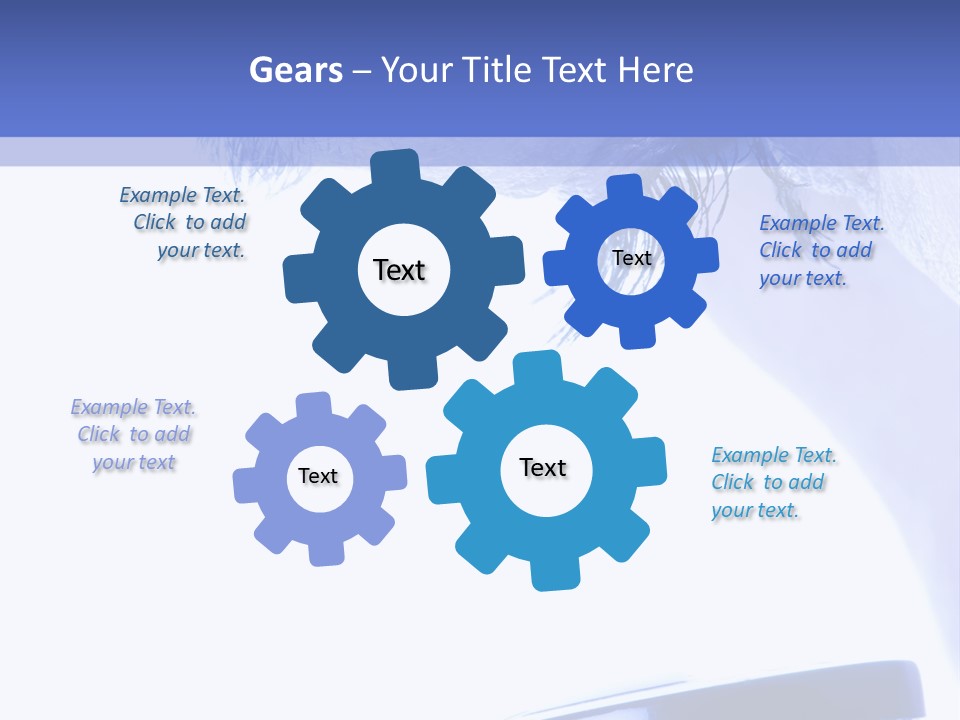 Preschooler Microscope Child PowerPoint Template