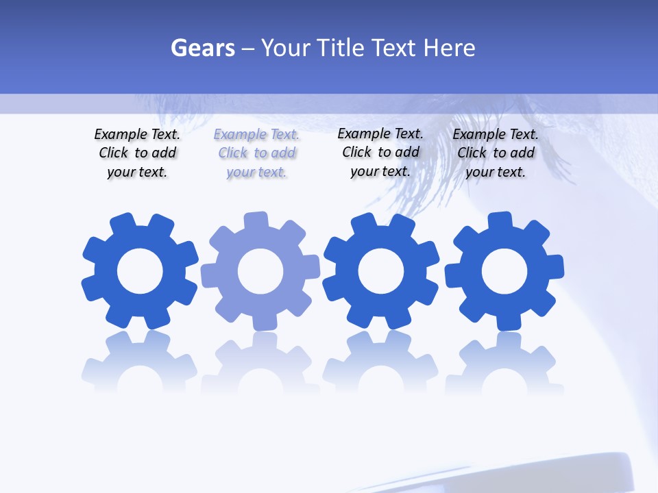 Preschooler Microscope Child PowerPoint Template