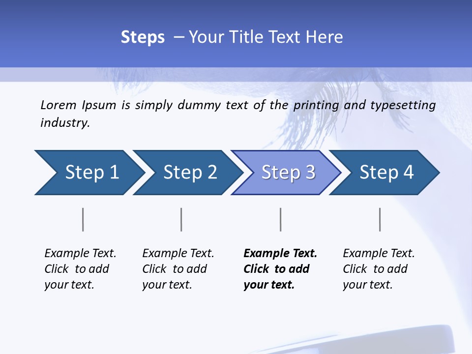 Preschooler Microscope Child PowerPoint Template