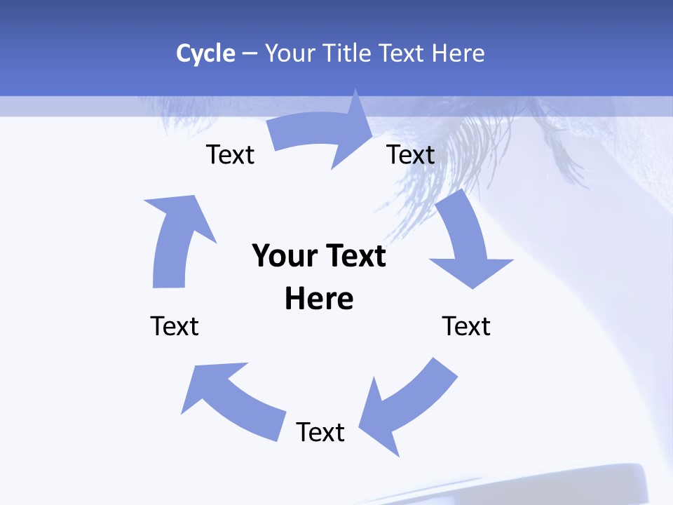 Preschooler Microscope Child PowerPoint Template