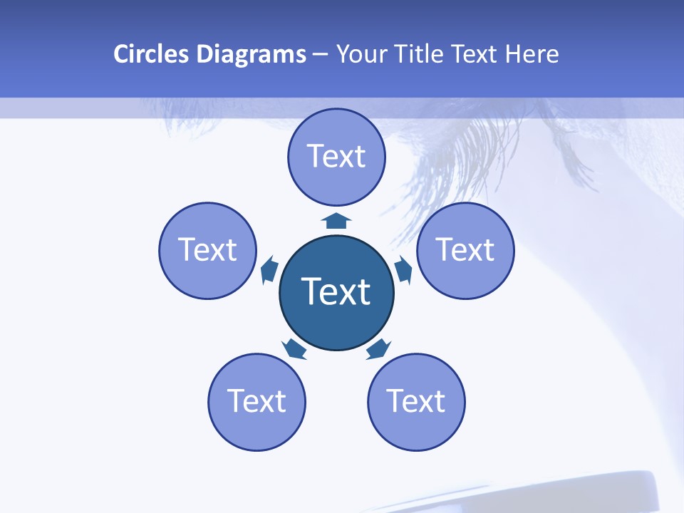 Preschooler Microscope Child PowerPoint Template