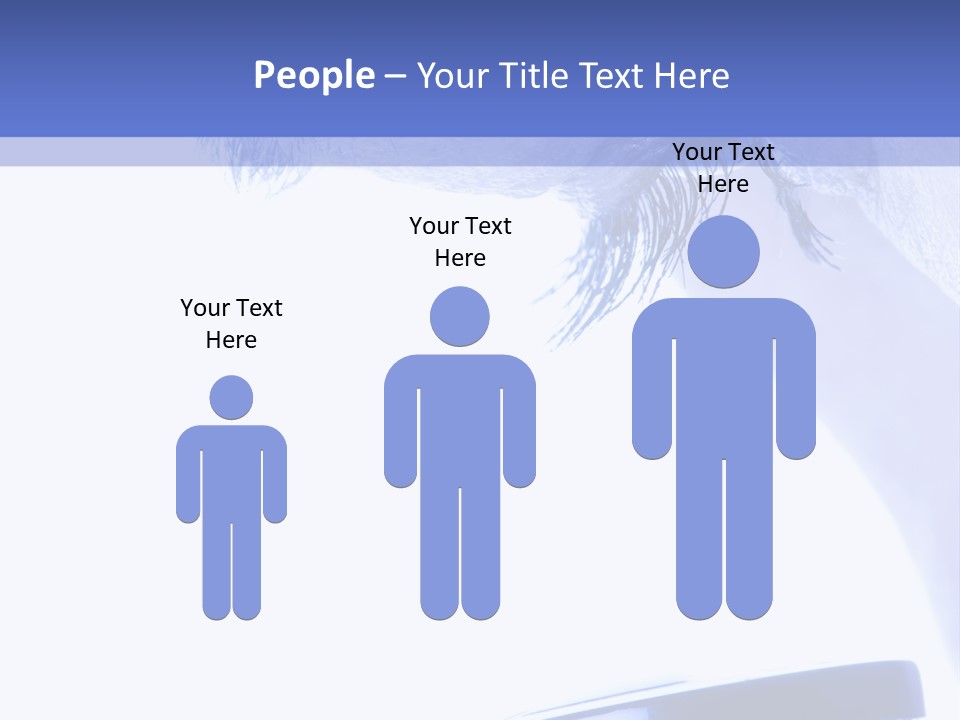 Preschooler Microscope Child PowerPoint Template