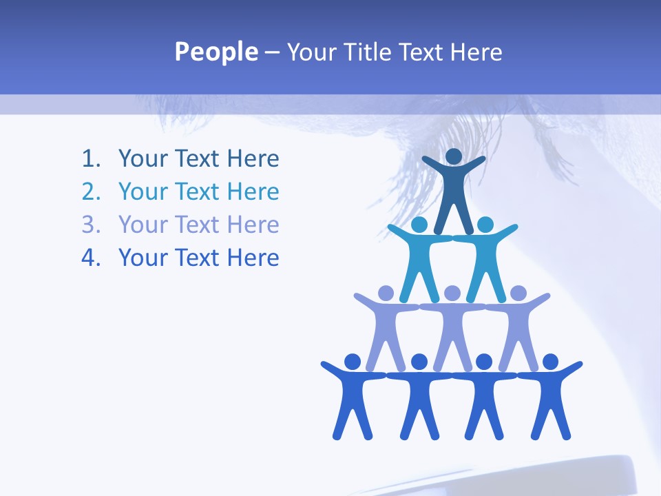 Preschooler Microscope Child PowerPoint Template