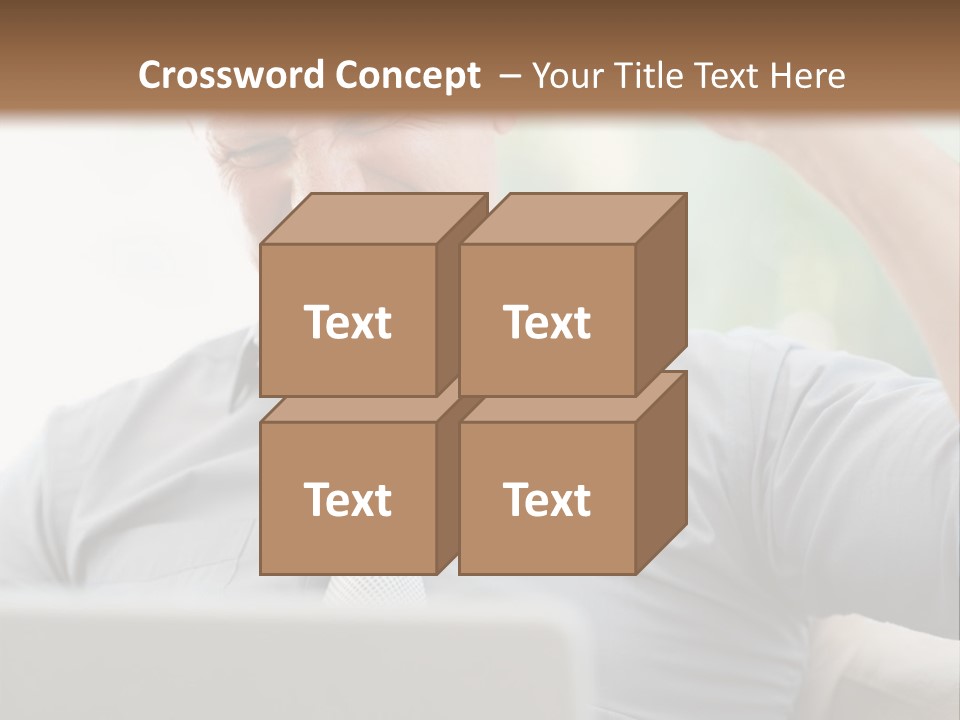 Detached House Coast PowerPoint Template
