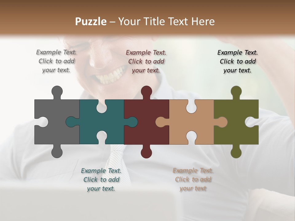 Detached House Coast PowerPoint Template