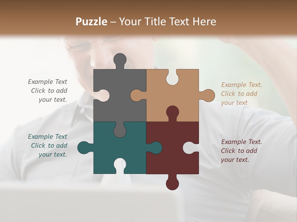 Detached House Coast PowerPoint Template