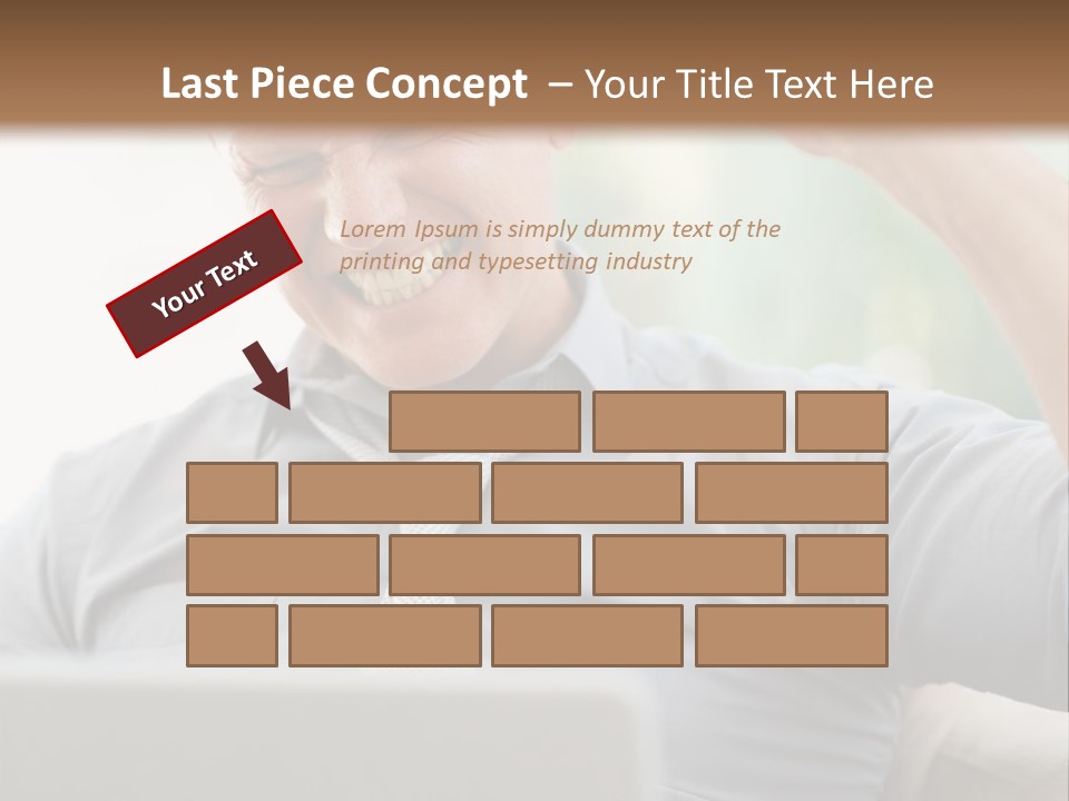 Detached House Coast PowerPoint Template