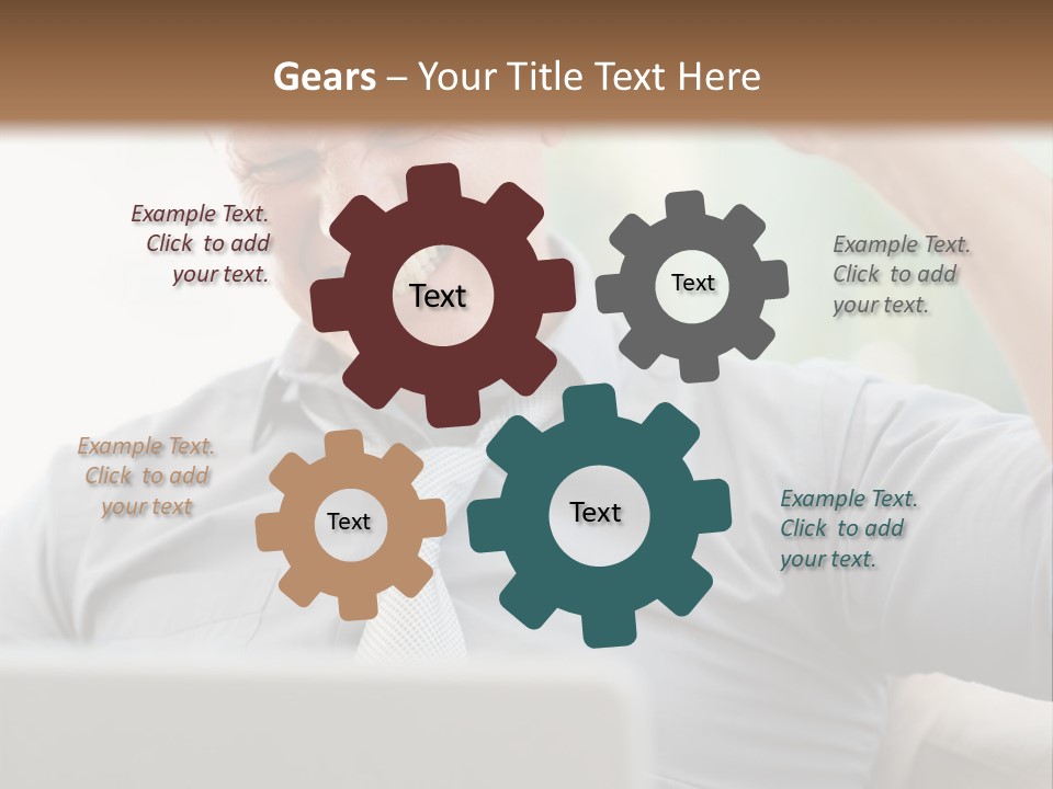 Detached House Coast PowerPoint Template