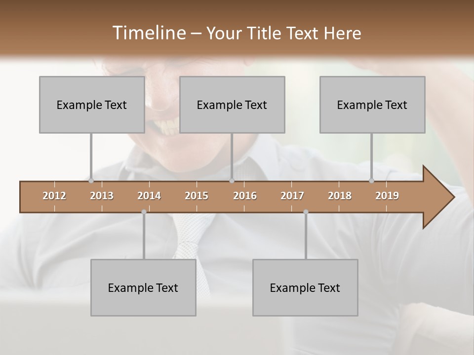 Detached House Coast PowerPoint Template