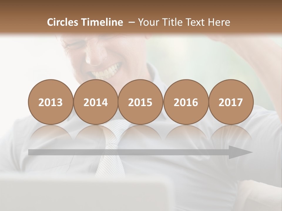 Detached House Coast PowerPoint Template