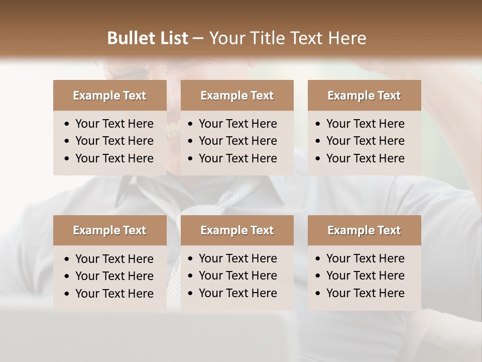 Detached House Coast PowerPoint Template