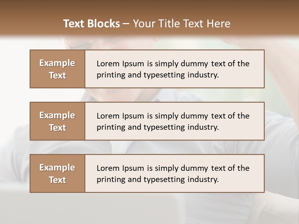 Detached House Coast PowerPoint Template