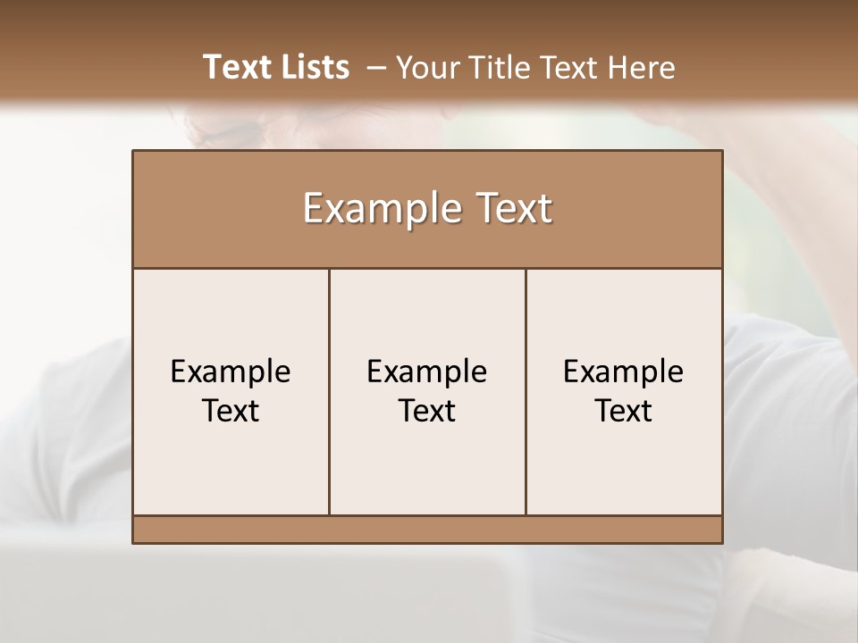 Detached House Coast PowerPoint Template